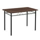 thumbnail image 4 of Juego de Comedor 4P Verona Negro 74x70x110 cm, 4 of 5
