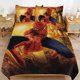 thumbnail image 3 of Spiderman Crawl 3 Piece Bed Set - Includes Reversible Comforter & Sheet Set Bedding - Fade Resistant Microfiber Twin, 3 of 5