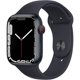 thumbnail image 2 of Reloj Inteligente Smartwatch Apple Watch Series 7 GPS + Cellular 45mm Aluminio Medianoche Correa Negra, 2 of 3