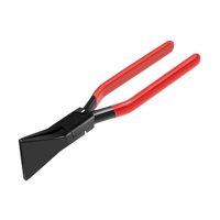 Magideal - Pinza Para Doblar Chapa Plegadora Manual De Láminas Doblador De Hojas Metálicas Y Herramienta De Pestañado Con Mandíbula Ancha Y Plana Adecuada Para