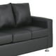 thumbnail image 4 of Sofa Kendy 3c Pu 12 Negro, 4 of 6