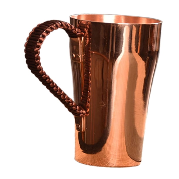 Taza De Café De Cobre Taza De Cobre Puro Hecha A Mano Portátil Para Barra De Bebidas Cocina A
