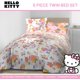 thumbnail image 2 of Juego de ropa de cama Jay Franco Twin floral Hello Kitty de 5 piezas, 2 of 7