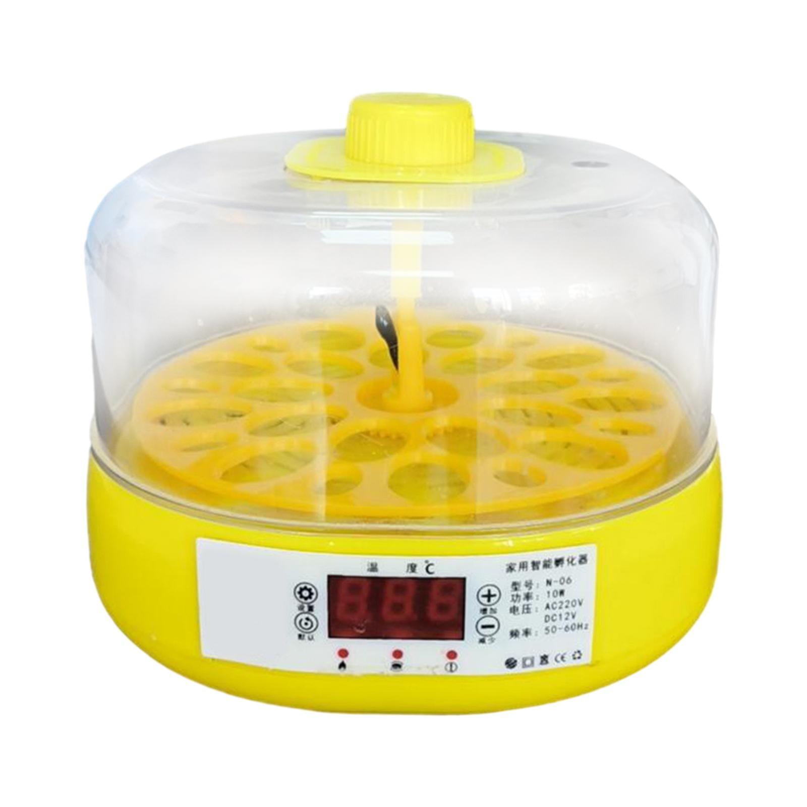 Incubadora Inteligente De 18 Huevos Para Aves De Corral, Incubadora De Patos Y Pollitos, Adaptador De EE. UU. Para Granja Semiautomática