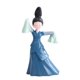 thumbnail image 5 of Estatuilla De Bailarina Antigua De Estilo Chino Artesanía Decoración De Arte Izquierda, 5 of 5