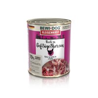 Lata Bewi Dog Perros Adultos Corazones Ave 800 Grs. X 6 Un.