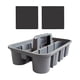thumbnail image 1 of Caja De Almacenamiento De Herramientas Para Automóviles, Contenedor De Almacenamiento De Carga Práctico Con Múltiples Bolsillos, Color Gris, 1 of 3