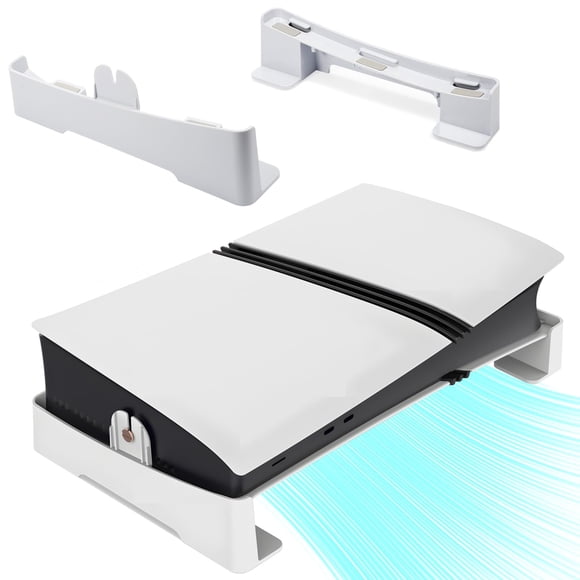 Base de Refrigeración Horizontal Racrank para PS5 Pro Slim Blanca