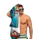 thumbnail image 5 of Los Pequeñines Toalla de playa de secado rápido con diseño temático, regalo para mujeres y niñas, ideal para cumpleaños, fans, amantes de la música, uso en la playa o al aire libre, 78 × 180 cm, 5 of 6