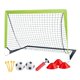 thumbnail image 2 of Porterías De Fútbol Para Ni?os Ligeras Con Balón De Fútbol Para Deportes Al Aire Libre Jardín Patio Verde 1 Red, 2 of 5