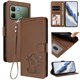 thumbnail image 2 of Infinix Note Edge 5G Funda Billetera con Ranuras para Tarjetas, Marrón, 2 of 6
