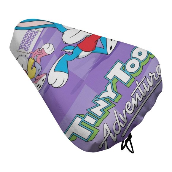Las Aventuras de los Tiny Toons Funda de Asiento de Bicicleta Impermeable, Cojín Elástico Suave, Protector contra Lluvia, Polvo y UV