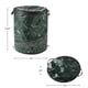 thumbnail image 2 of Bote de Basura Plegable Wakeman Pop Up 112L para Exterior, 2 of 8