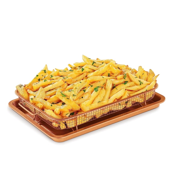 Cesta para freidora Air Fryer Bakken Swiss con revestimiento cerámico de cobre