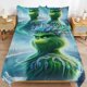 thumbnail image 1 of Grinch Bedding Set Duvet Cover Comfortable and Lightweight Cartoon Bedding 3 Piece Bed Set, 1 of 5