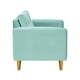 thumbnail image 5 of Sofa Retro 1c Felpa 01 Verde Agua, 5 of 6