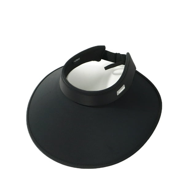 Sombreros con visera para mujer, ala ancha, protección UV, para playa, verano
