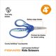 thumbnail image 2 of Tijeras Fiskars SoftGrip infantiles de 5 in con punta puntiaguda, 2 of 3
