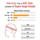 thumbnail image 2 of Gorra Varpepe XXL 62‑66 cm Snapback de béisbol, 2 of 9