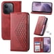 thumbnail image 1 of Funda Flip FOXDOCK para Xiaomi Redmi 15C , Estilo Billetera con Diseño Rombo, Correa de Mano y Soporte, Uso Diario, 1 of 6