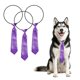 thumbnail image 1 of Uxcell Collar de Perro Corbatas de Aseo, Corbatas de Cuello para Perros a Granel Accesorios de Aseo para Collar de Lazo (3 Piezas, Poliéster, Púrpura) para Uso Diario de Mascotas Medianas y Grandes, 1 of 7