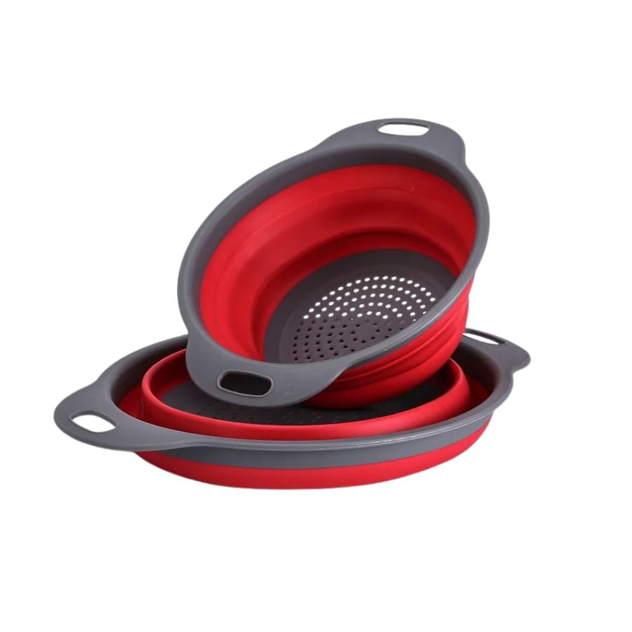 Click Ventas - Colador Plegable De Silicona Redondo 24cm