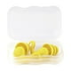 thumbnail image 2 of Tapones Para Los Oídos De Natación Con Caja Reutilizables Para Dormir Bucear Ba?arse Amarillo, 2 of 4