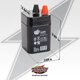 thumbnail image 4 of Batería Interstate Batteries 6V 5AH de plomo sellado, 4 of 6