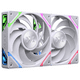 thumbnail image 1 of Kit de 3 Ventiladores XYZ VORTEX PRO A-RGB, Conexión en Cadena, Regular Airflow, 120mm, Blanco, 1 of 6