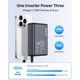 thumbnail image 2 of Inversor de corriente BESTEK 150W con USB‑C 30W y USB‑A 18W, 2 of 8