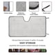 thumbnail image 2 of Dream Smp Parasol Para Parabrisas Delantero Protector Plegable Visera Solar Para Auto Bloquea Rayos Uv Mantiene Tu Vehículo Fresco 130cm*70cm, 2 of 6