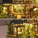 thumbnail image 2 of Kit de casa de muñecas en miniatura GudoQi Traditional Courtyard House, 2 of 3