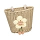 thumbnail image 5 of Cesta Para Bicicleta Infantil, Impermeable, Para Niños Y Niñas, Con Decoración Para Manillar, Color Beige, 5 of 5