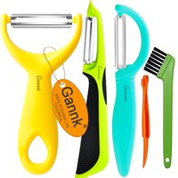 Gannk - Pelador De Verduras Gank Para Manzanas, Zanahorias, Calabacines Y Pepinos