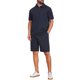 thumbnail image 4 of INSPIRE CHIC Conjuntos de 2 Piezas para Hombre Camisa Polo y Pantalones Cortos con Cordón Conjuntos Texturizados S Azul Marino, 4 of 5