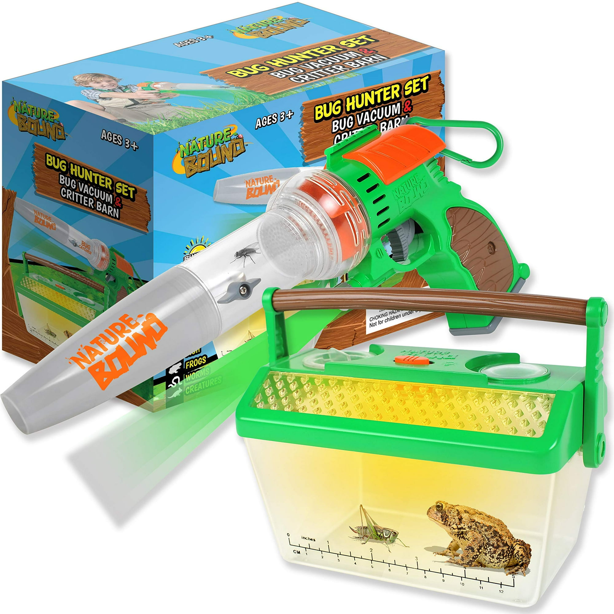 Nature Bound Bug Catcher Vacuum Con Estuche Light Up Critter