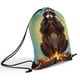 thumbnail image 5 of Mapache Mochila de Cuerdas para Deportes y Gimnasio, Bolsa de Cuerdas Resistente al Agua, Bolsa Cinch, 30×40cm, 5 of 6
