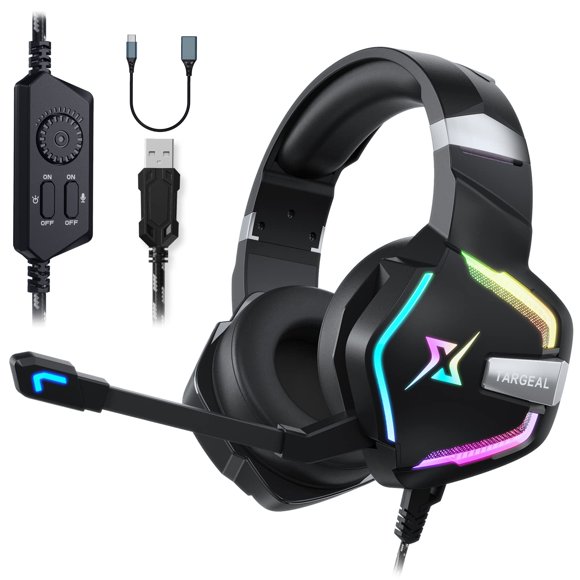 Auriculares para videojuegos Targeal 7.1 Surround Sound para PS5 y PS4 Switch