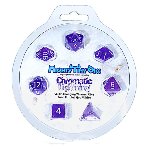 Set de dados Gate Keeper Games Mighty Tiny Chromatic Lightning