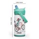 thumbnail image 3 of Botella de agua CamelBak Thrive Flip Straw Kids de 350 mL de acero inoxidable, 3 of 6