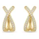 thumbnail image 1 of Aros Pegados X Plata 925 Oro 18k Y Circonita Nordvik Regalo Dorado, 1 of 6