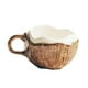 thumbnail image 2 of Taza De Leche, Taza Para Beber, Taza De Agua, Taza De Café Con Forma De Coco Para Café Con Leche, Café, 2 of 3