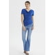thumbnail image 4 of Polera Mujer Drapeado Basta Azul, 4 of 4
