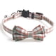 thumbnail image 1 of Pajarita para perro, collar para perro y gato, collar para perro con hebilla a cuadros, suave y cómodo para perros y gatos, 1 of 5