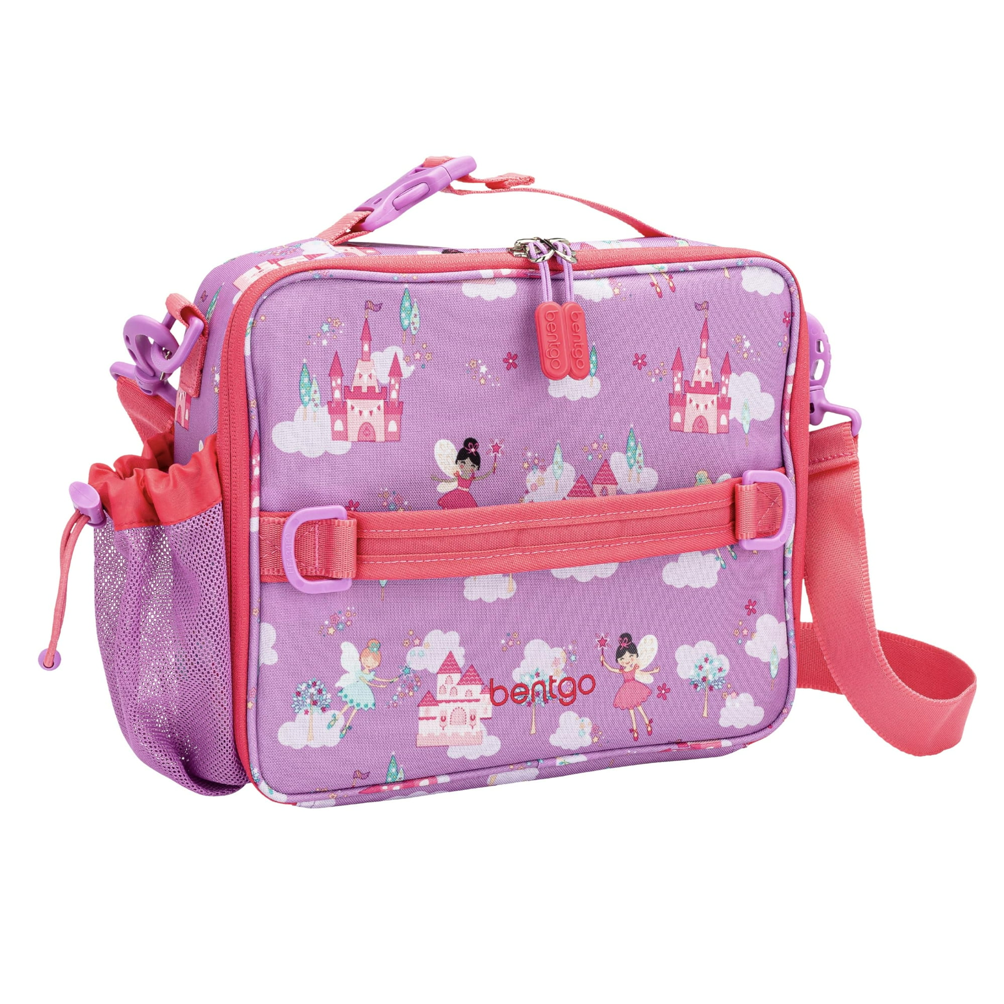 Bolsa De Almuerzo Bentgo Kids, Duradera, Con Doble Aislamiento, Diseño De Hadas