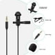 thumbnail image 2 of Paquete de 2 micrófonos Lavalier para DJI Mic 2 y Rode Wireless GO 2, 2 of 3