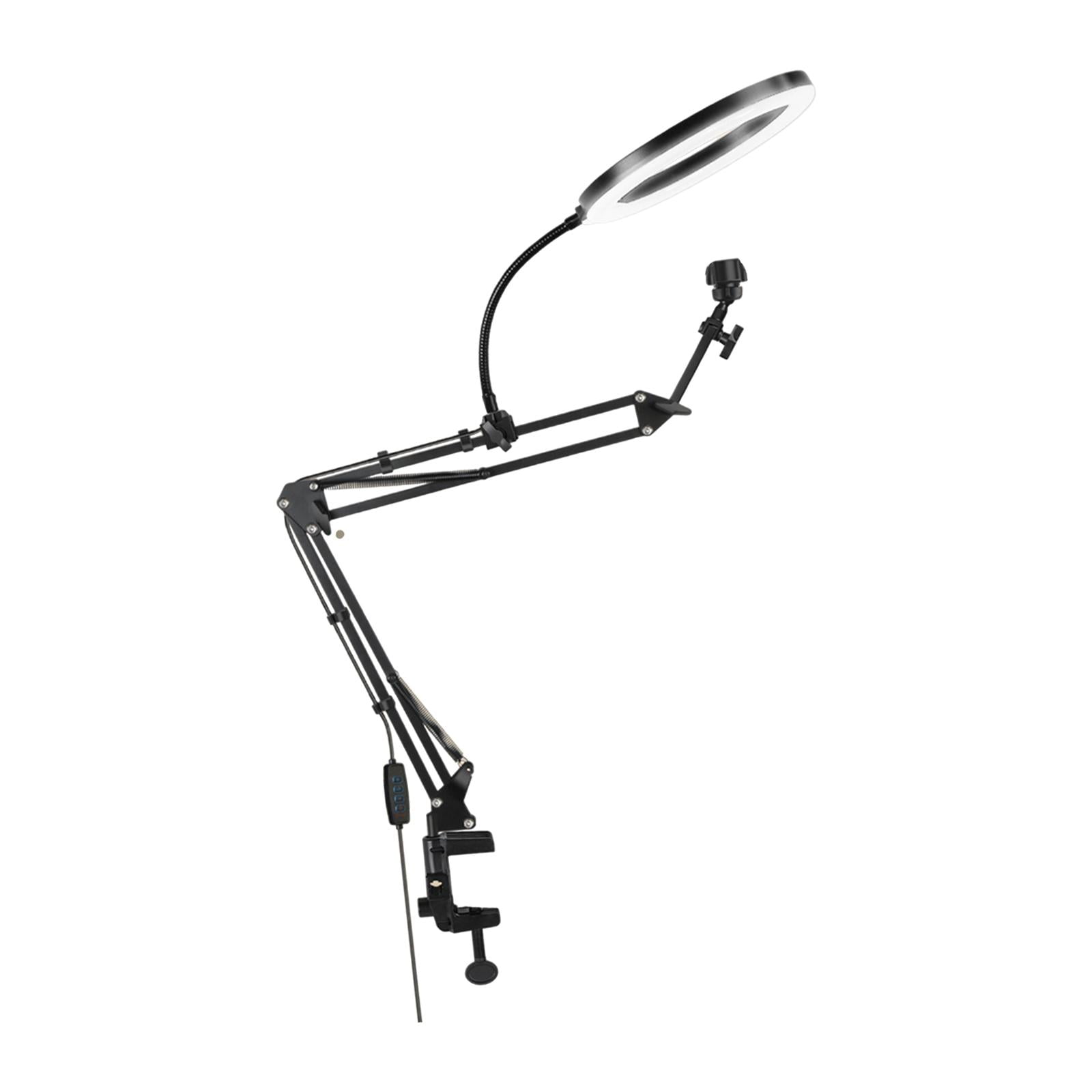 Magideal - Soporte De Escritorio Para Selfies, Flexible, Cómodo Y Resistente Al Desgaste, Soporte Para Tableta, Soporte Para Cocina, Mesa, Cama, Grabación De Luz 26cm