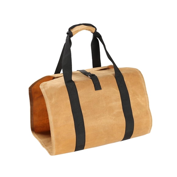 Log Tote Bolsa De Transporte De Madera Viaje Camping Impermeable Viaje Leña Portador