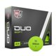thumbnail image 1 of Pelotas de golf WILSON Staff Duo Soft, paquete de 12, color verde, 1 of 6