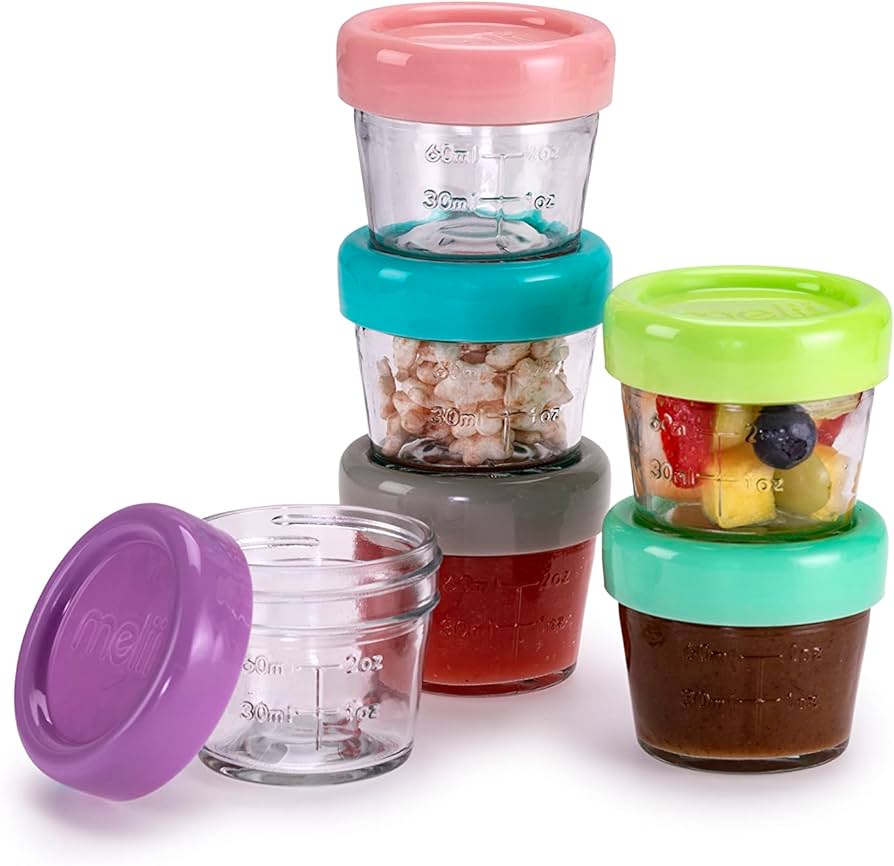 Melii - Contenedor De Vidrio 118 Ml